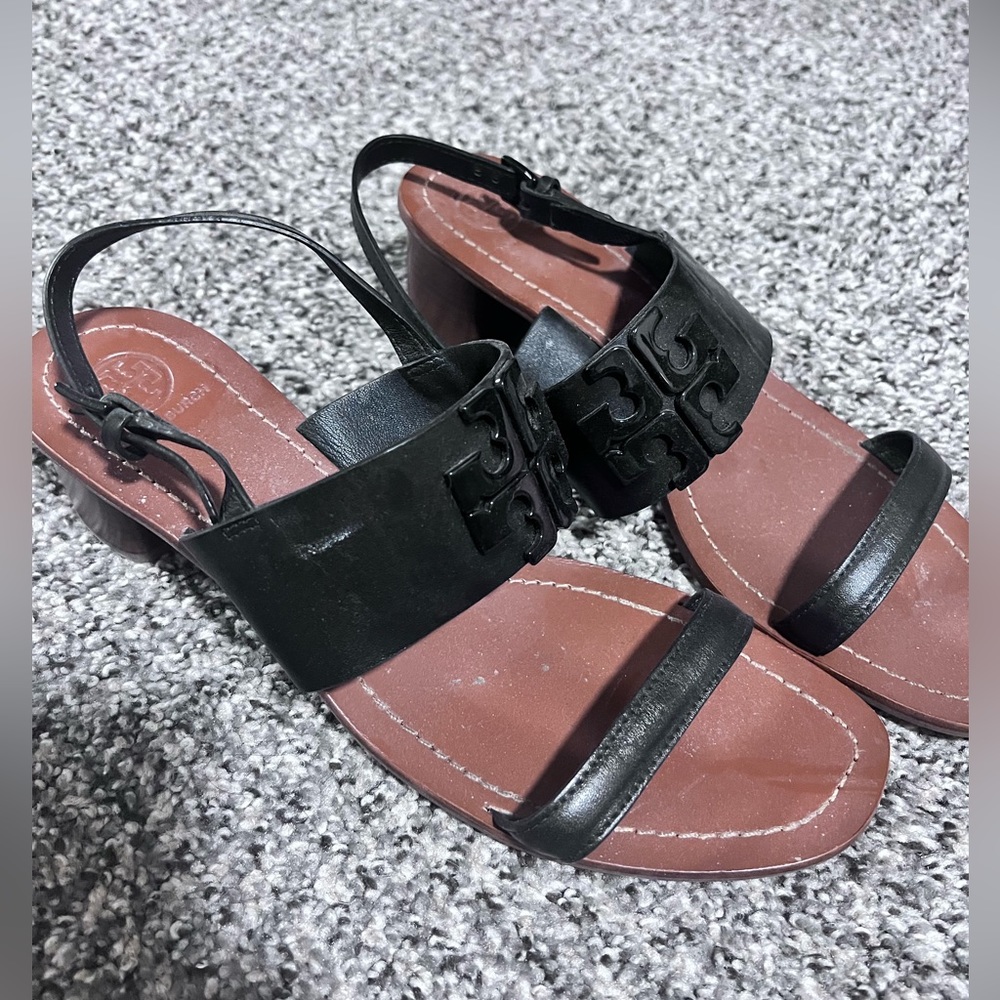 Women’s Tory Burch Lowell Sandals Black 11
